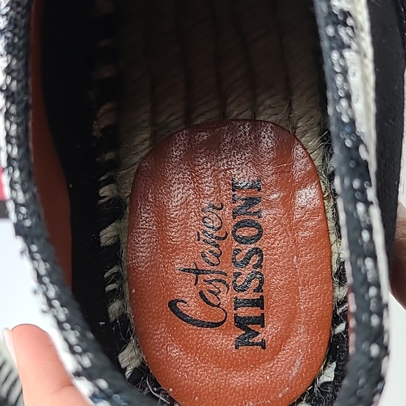 Missoni LOGO black and white sport gym shoes 39 - Picture 5 of 12